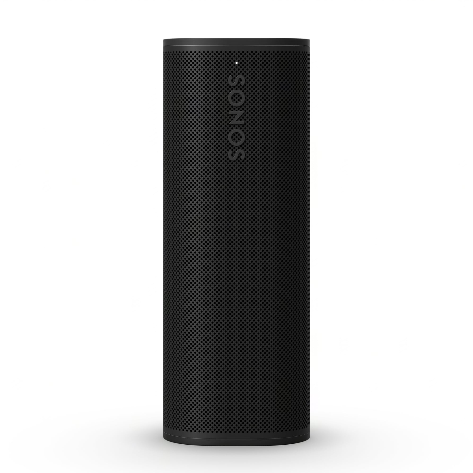 Detalle de textura del Sonos Roam 2 que resalta durabilidad y agarre seguro