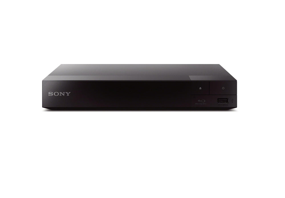 Sony BDP-S1700U frontal mostrando diseño compacto y conectividad HDMI rápida
