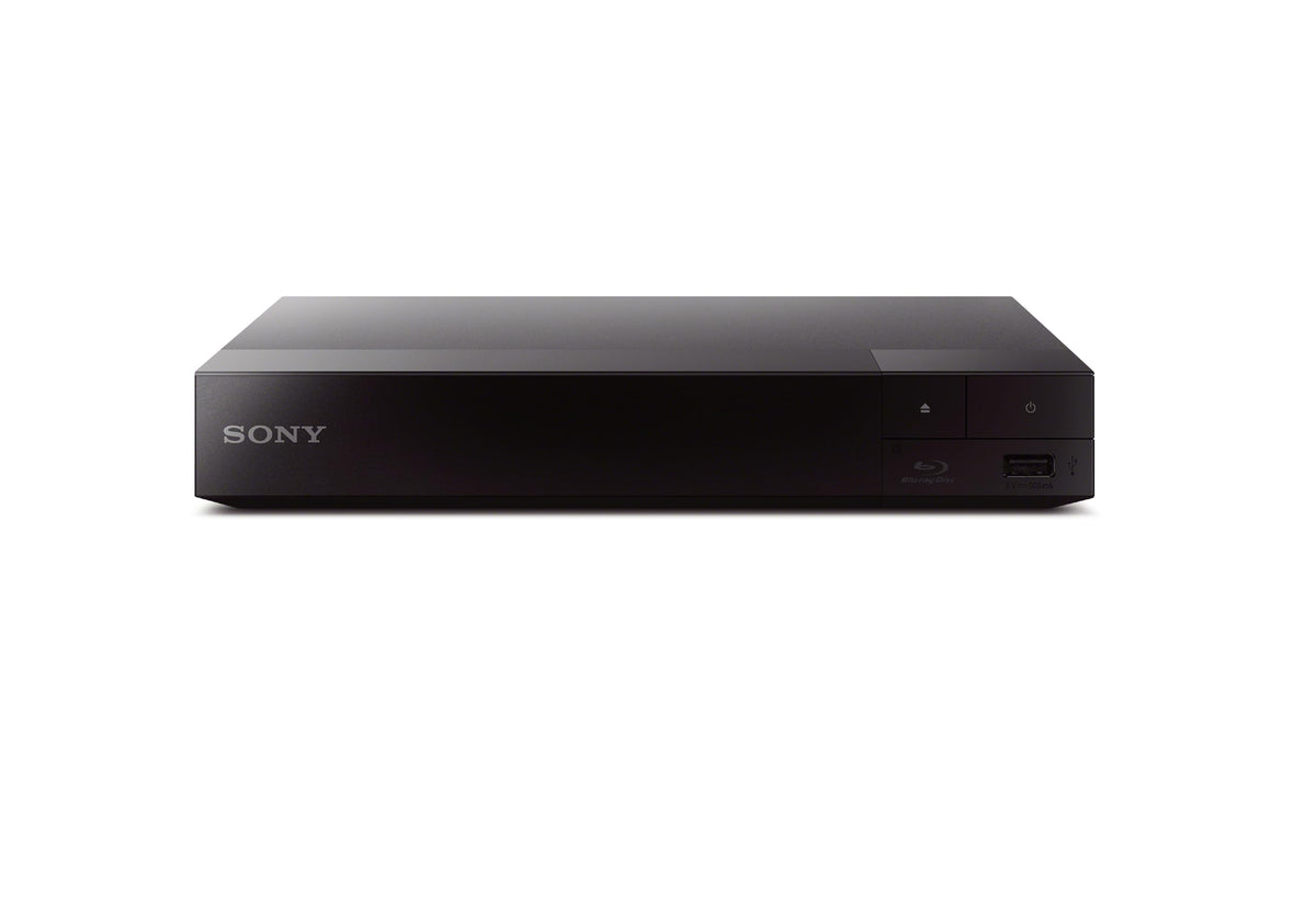 Sony BDP-S1700U frontal mostrando diseño compacto y conectividad HDMI rápida