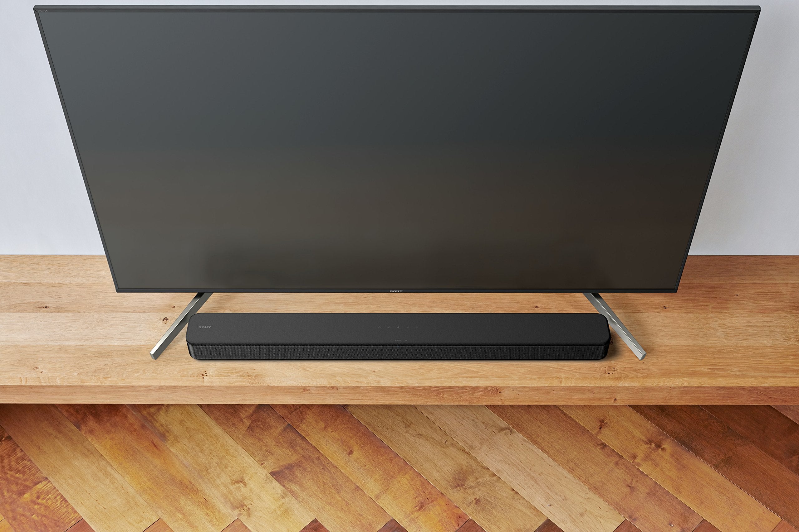 Sony S100F conexiones traseras con HDMI ARC y entrada óptica para fácil instalación