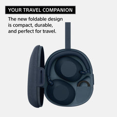 Sony WH-1000XM6 estuche compacto y plegable para transporte seguro