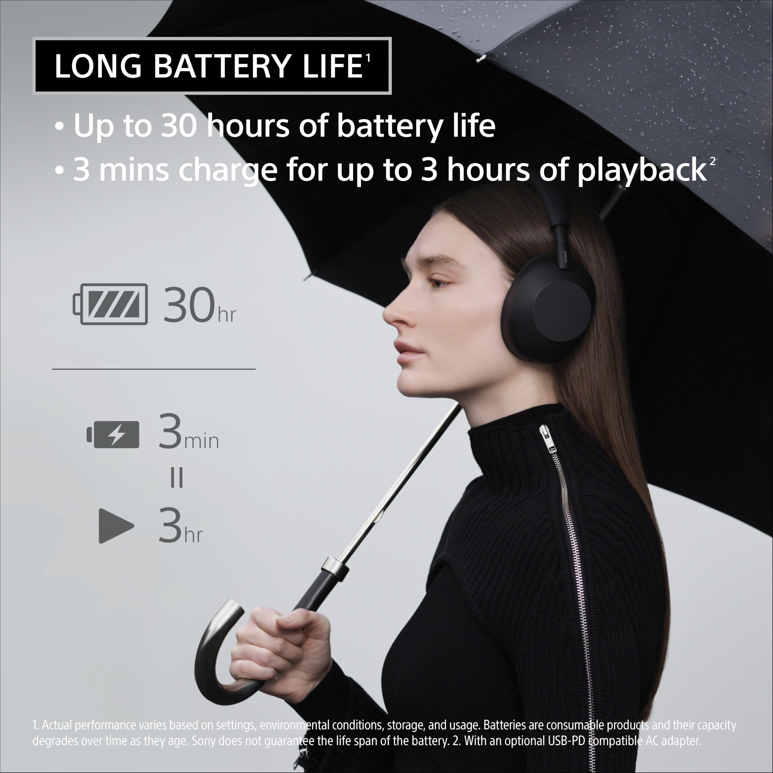Sony WH-1000XM6 primer plano de micrófonos para llamadas nítidas