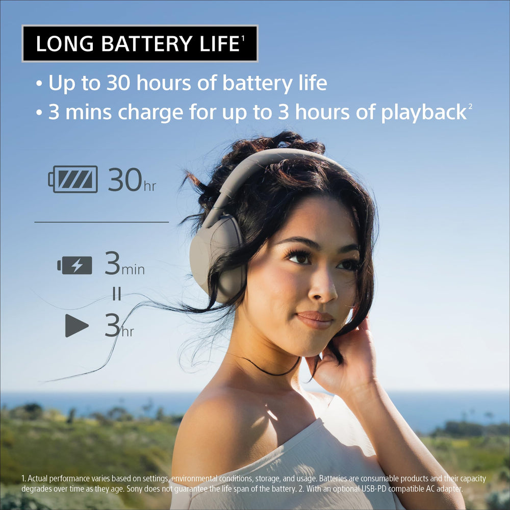 Sony WH-1000XM6 micrófonos enfocados y diseño contra viento para llamadas claras