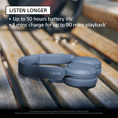 Sony WH-CH520 almohadilla suave, comodidad prolongada al escuchar