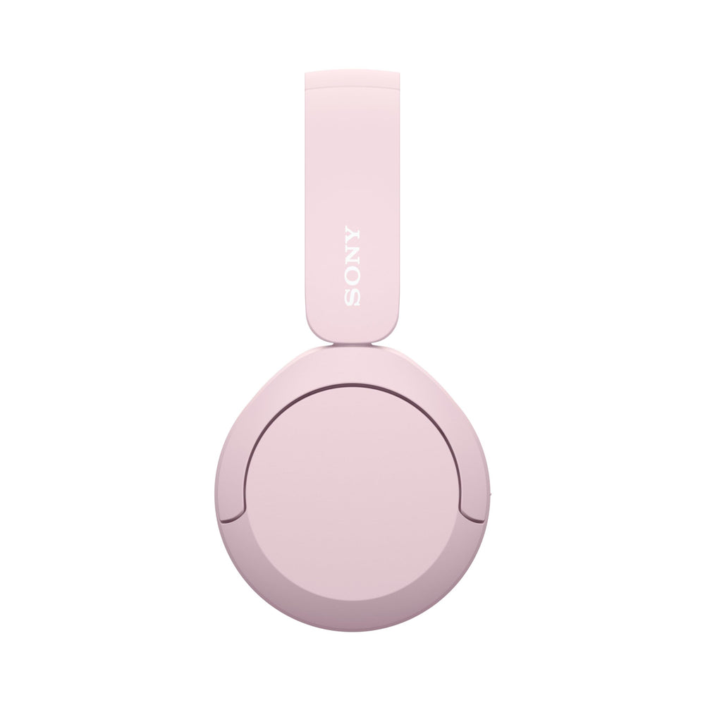 Sony WH-CH520 detalle de etiqueta y controles para manejo fácil Sony