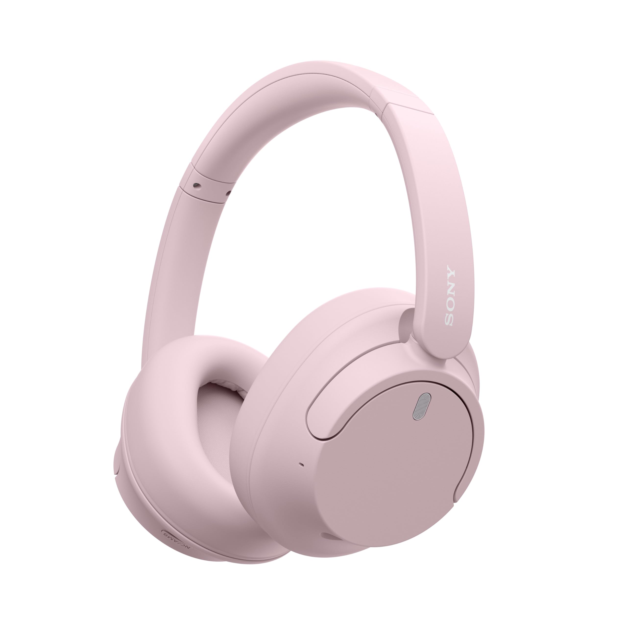 Sony WH-CH720N frontal rosa mostrando diseño liviano y confort