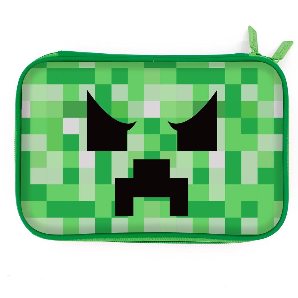 SOOCUTE estuche frontal verde que protege útiles con estilo