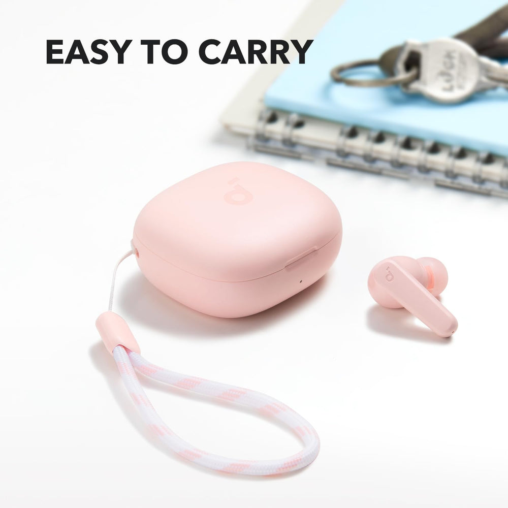 Soundcore P20i auricular en uso durante ejercicio con sonido estable y confort