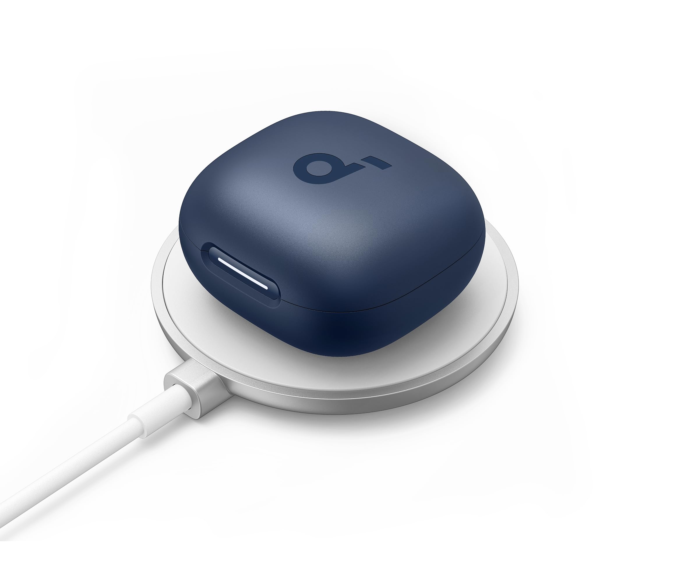 Soundcore P40i etiqueta mostrando seis micrófonos para llamadas claras