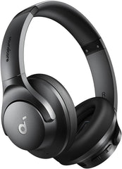 Soundcore Q20i vista frontal mostrando diseño cómodo y aislamiento