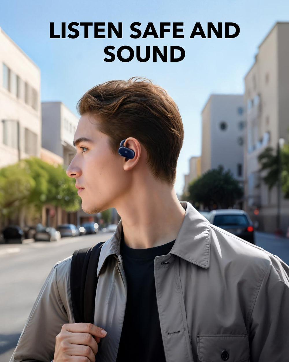 Soundcore V20i demostración de las cuatro posiciones de ajuste