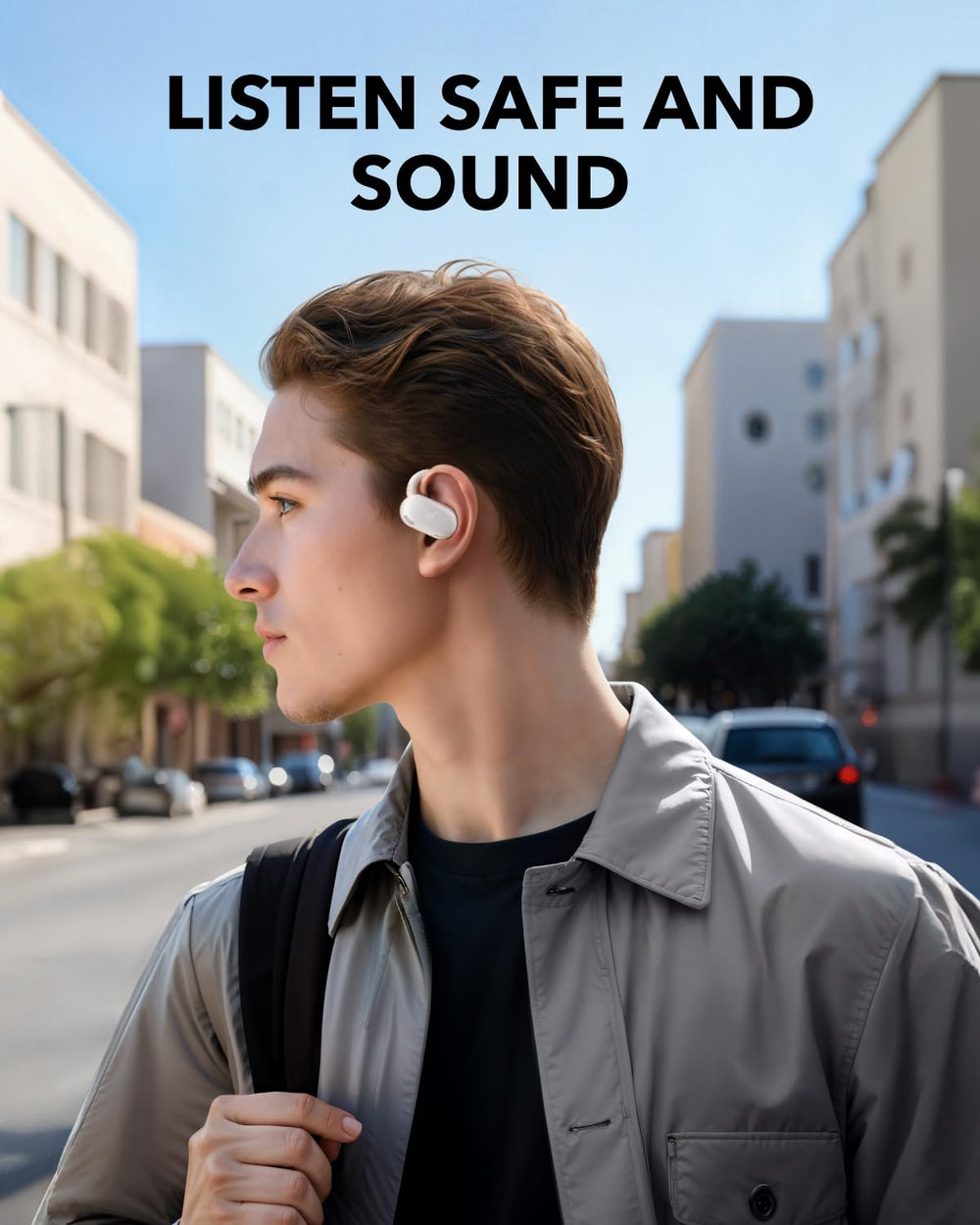 Soundcore V20i detalle del driver de 16 mm beneficiando bajos potentes