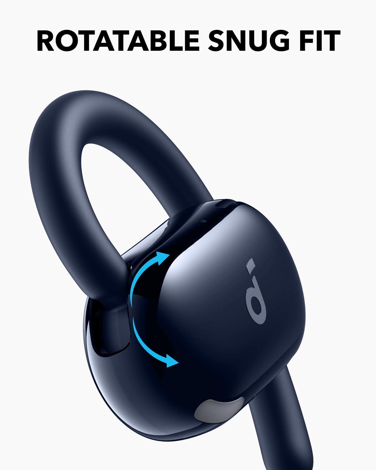 Soundcore V20i puesto por corredor para consciencia del entorno