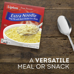 SOUP SECRETS Lipton textura de fideos extra que aporta sensación reconfortante