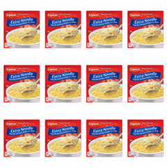 SOUP SECRETS Lipton frente del empaque mostrando porciones y uso rápido