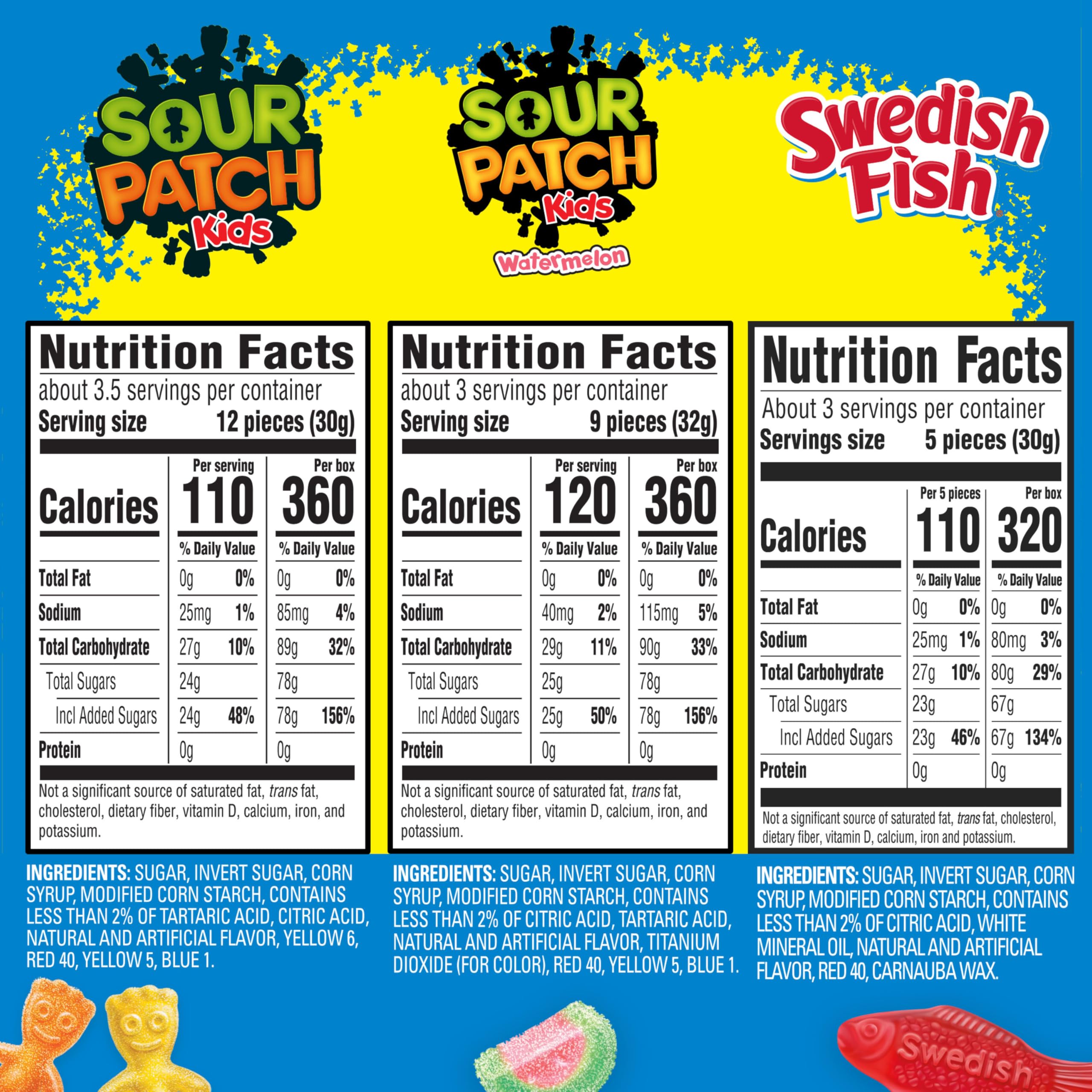 Sour Patch Kids Original primer plano de textura y sabor ácido-dulce