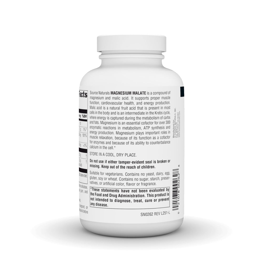 Source Naturals etiqueta del envase destacando composición y recomendaciones