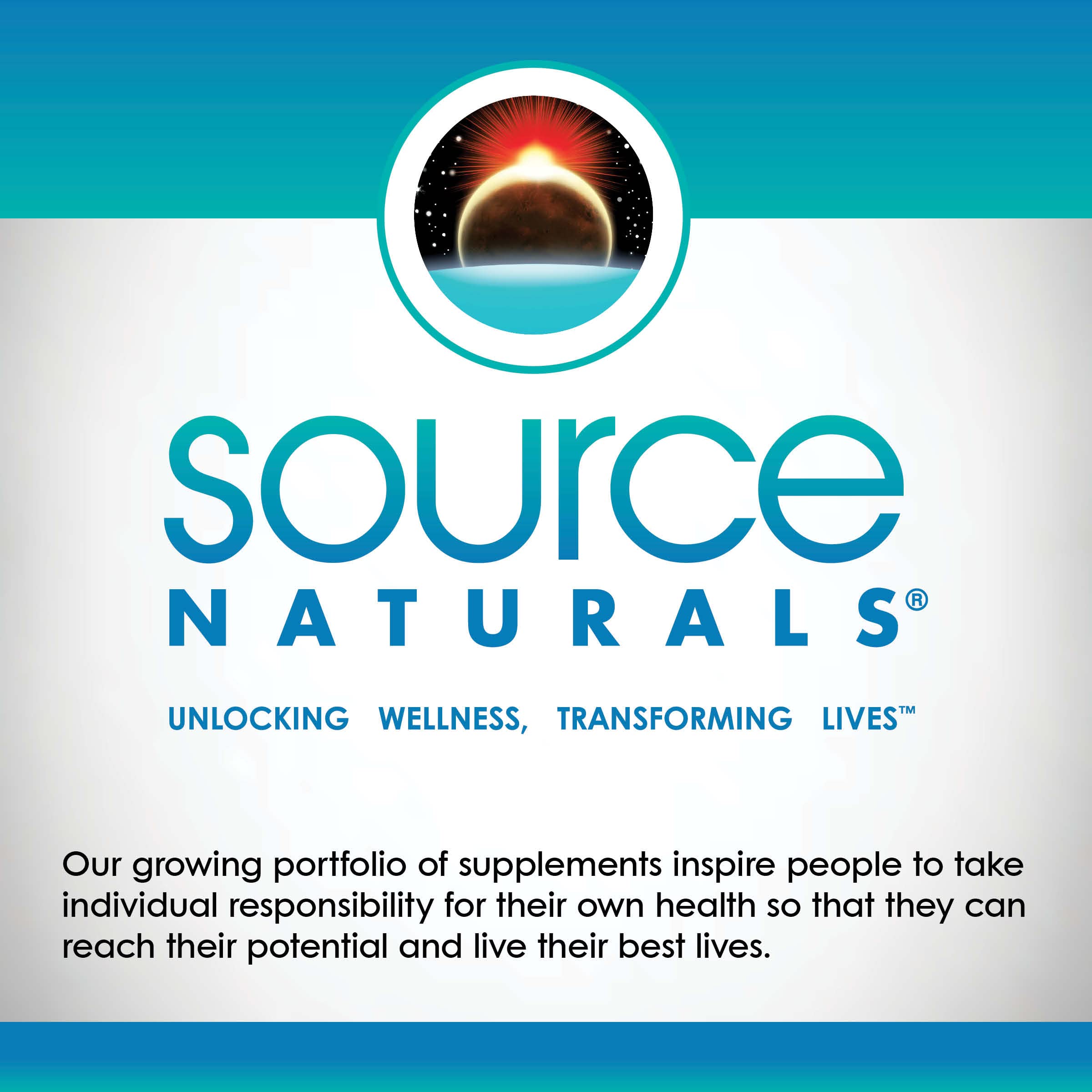 Source Naturals gráfico de beneficios que resume antioxidantes y soporte