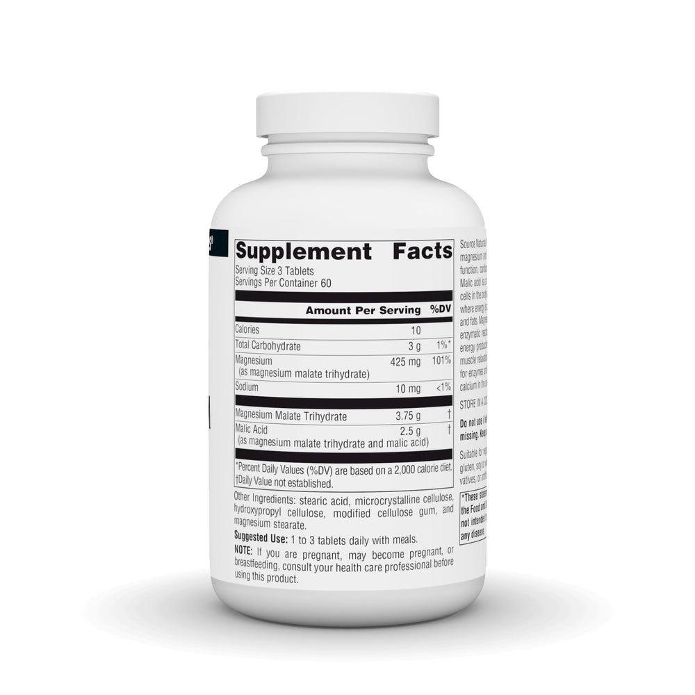 Source Naturals tableta en mano para apreciar tamaño y facilitar la dosificación