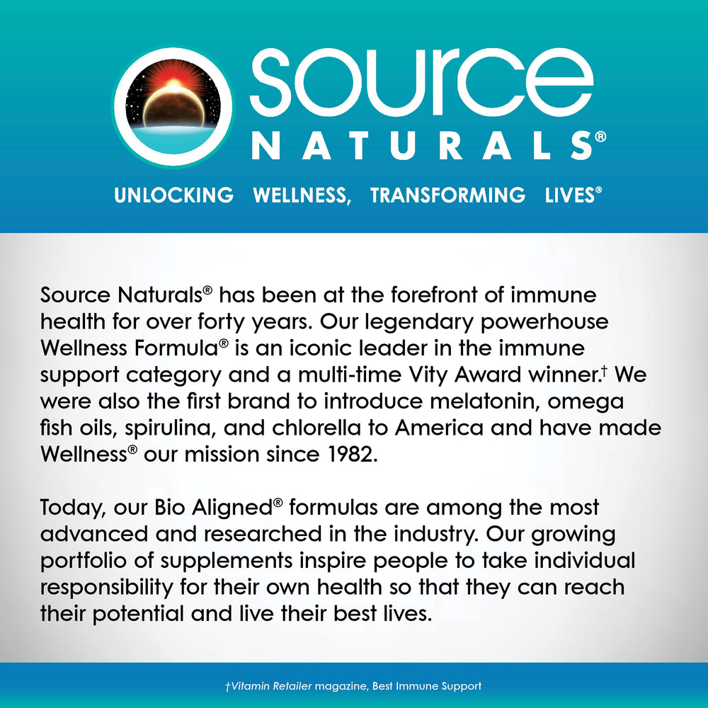 Source Naturals sello cGMP representando control de calidad y confianza