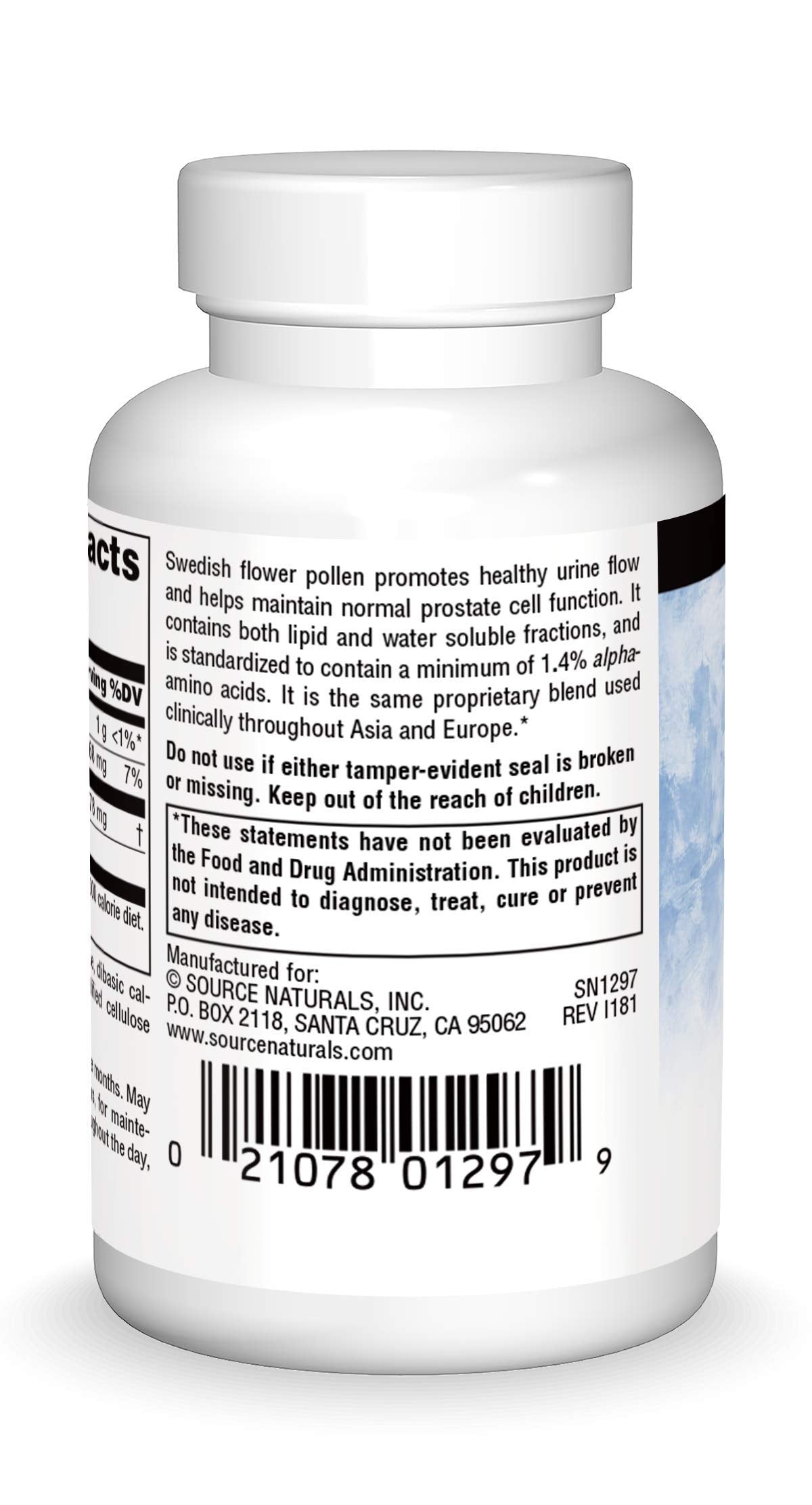 Source Naturals primer plano de la textura de la tableta para apreciación de forma