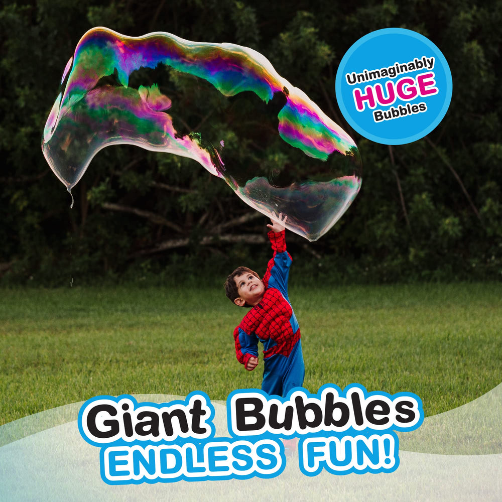 South Beach Bubbles varitas en uso en parque generando burbujas gigantes para diversión familiar