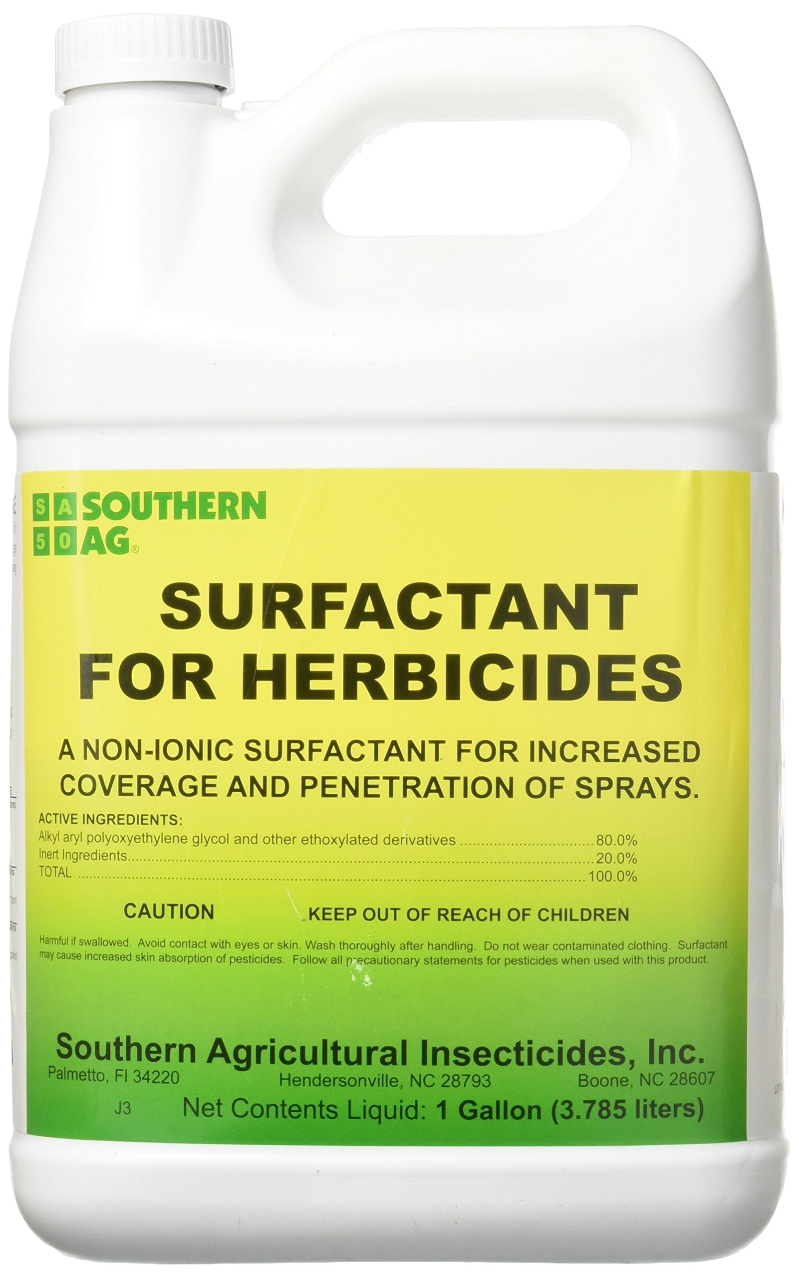 Southern Ag envase frontal mostrando etiqueta y mejora de cobertura