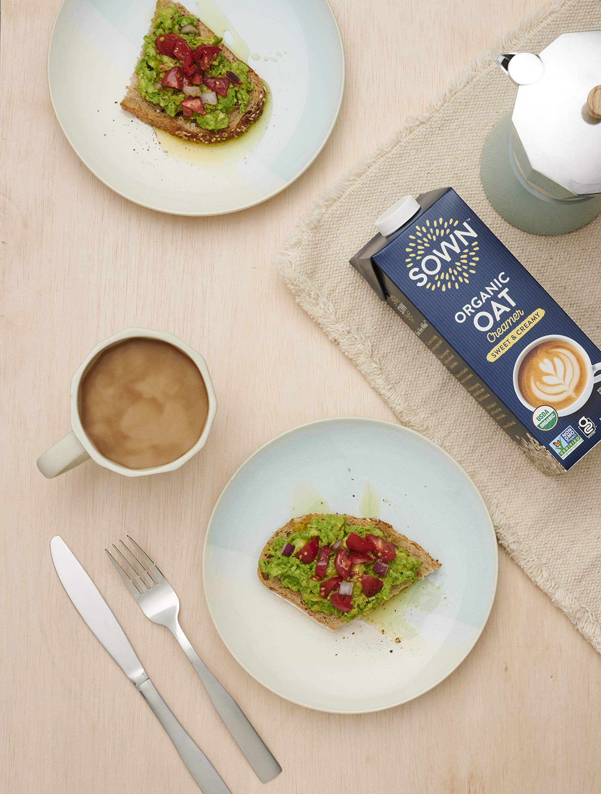 SOWN crema en mesa de desayuno resaltando versatilidad y sabor