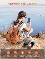 SOXONO cables integrados Type‑C iOS y Micro USB para mayor conveniencia sin cables extra