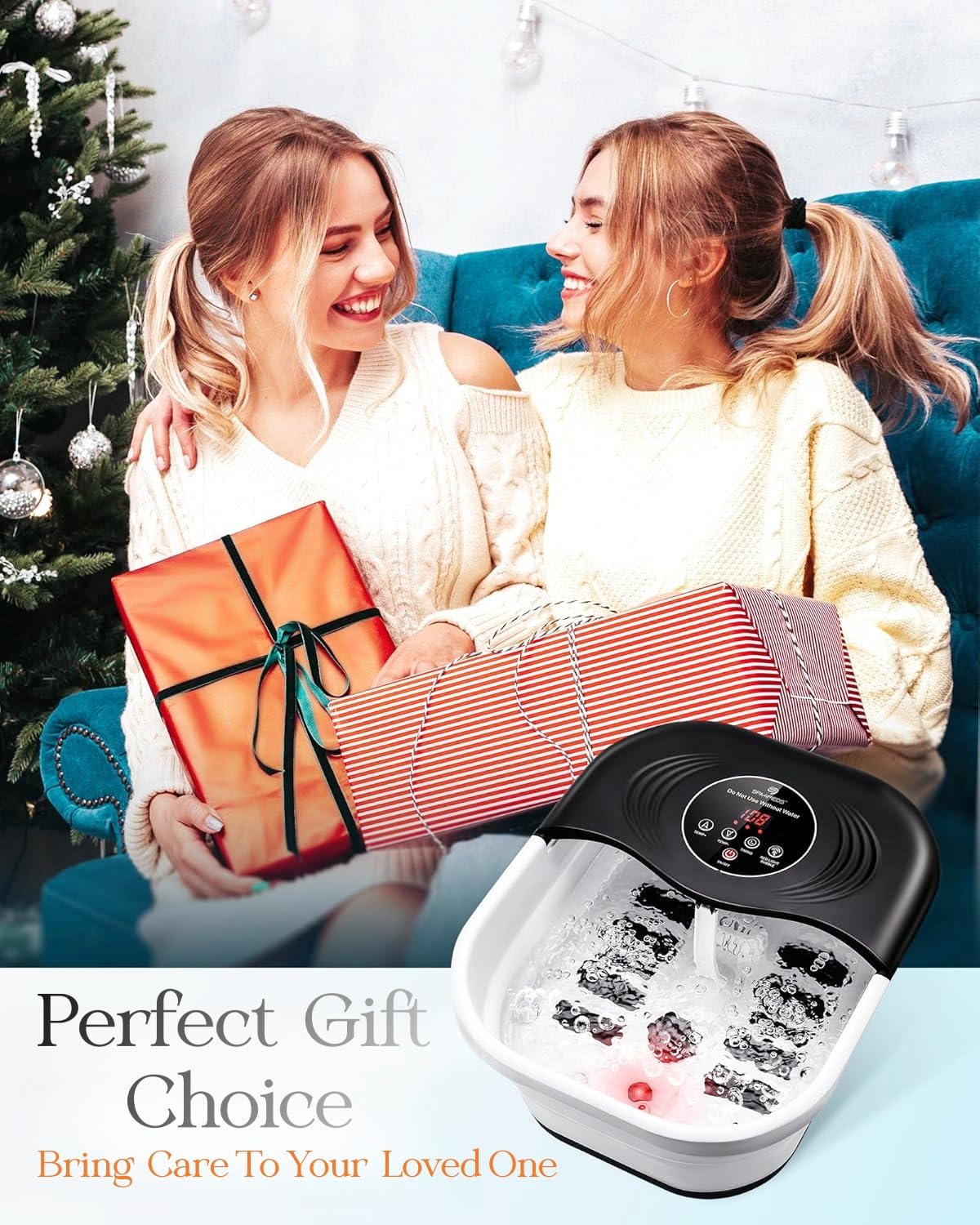 SPA4PIEDS empaque elegante listo para regalar, perfecto para autocuidado