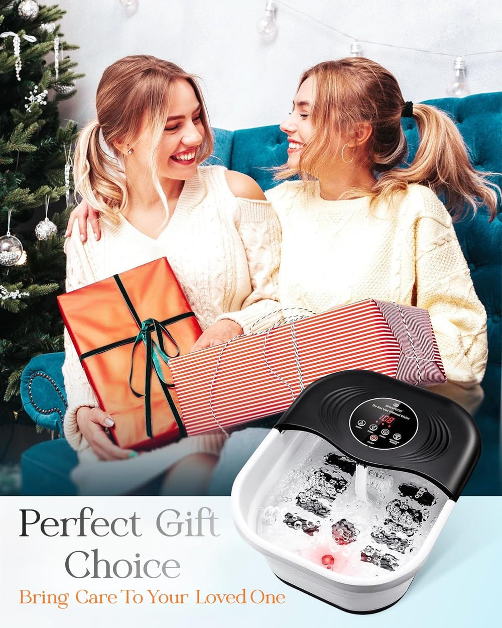 SPA4PIEDS empaque elegante listo para regalar, perfecto para autocuidado