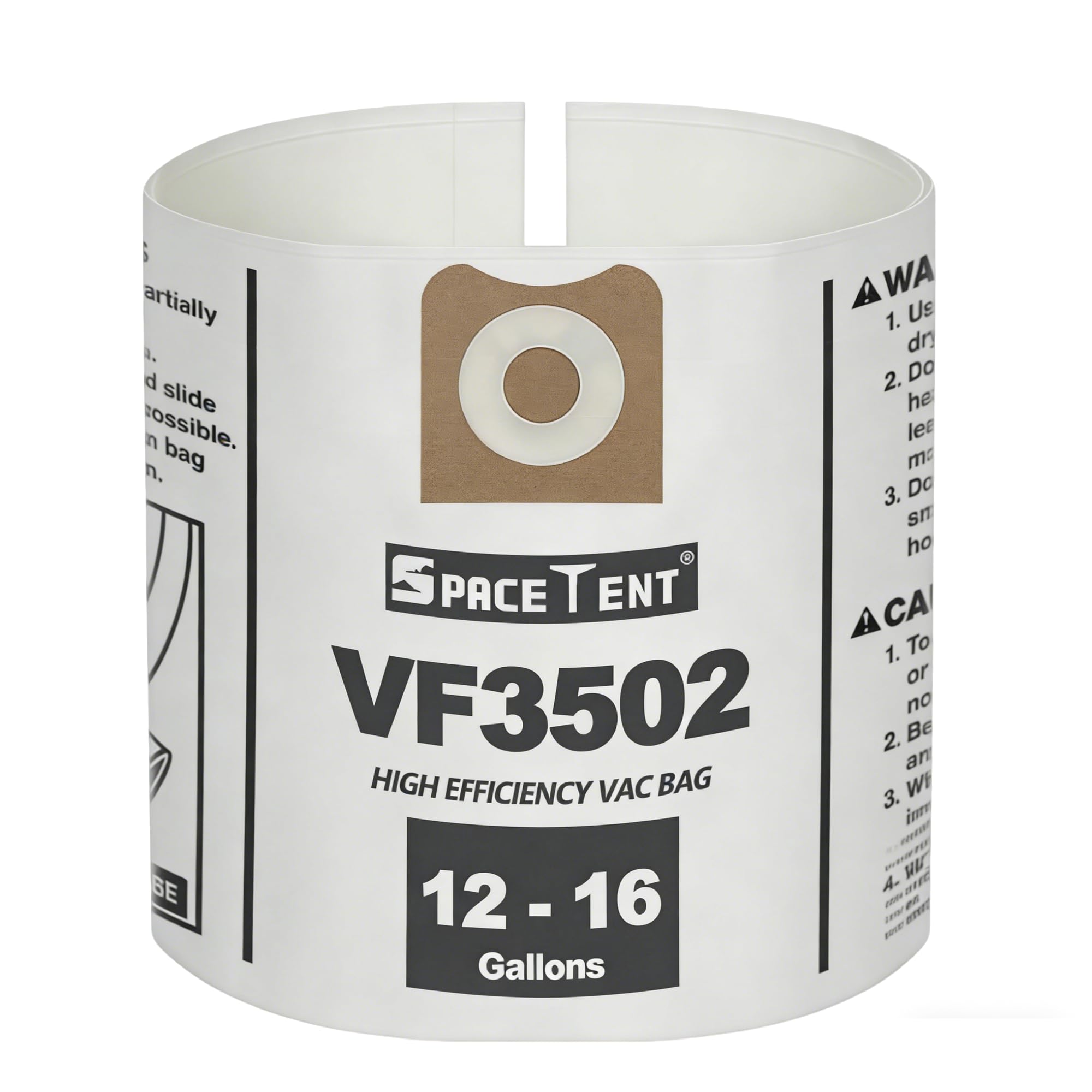 SpaceTent bolsa VF3502 frontal mostrando el paquete y compatibilidad con modelos