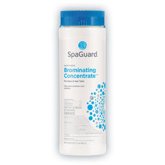 SpaGuard front packaging showing 2 lb container and clear labeling for easy identification