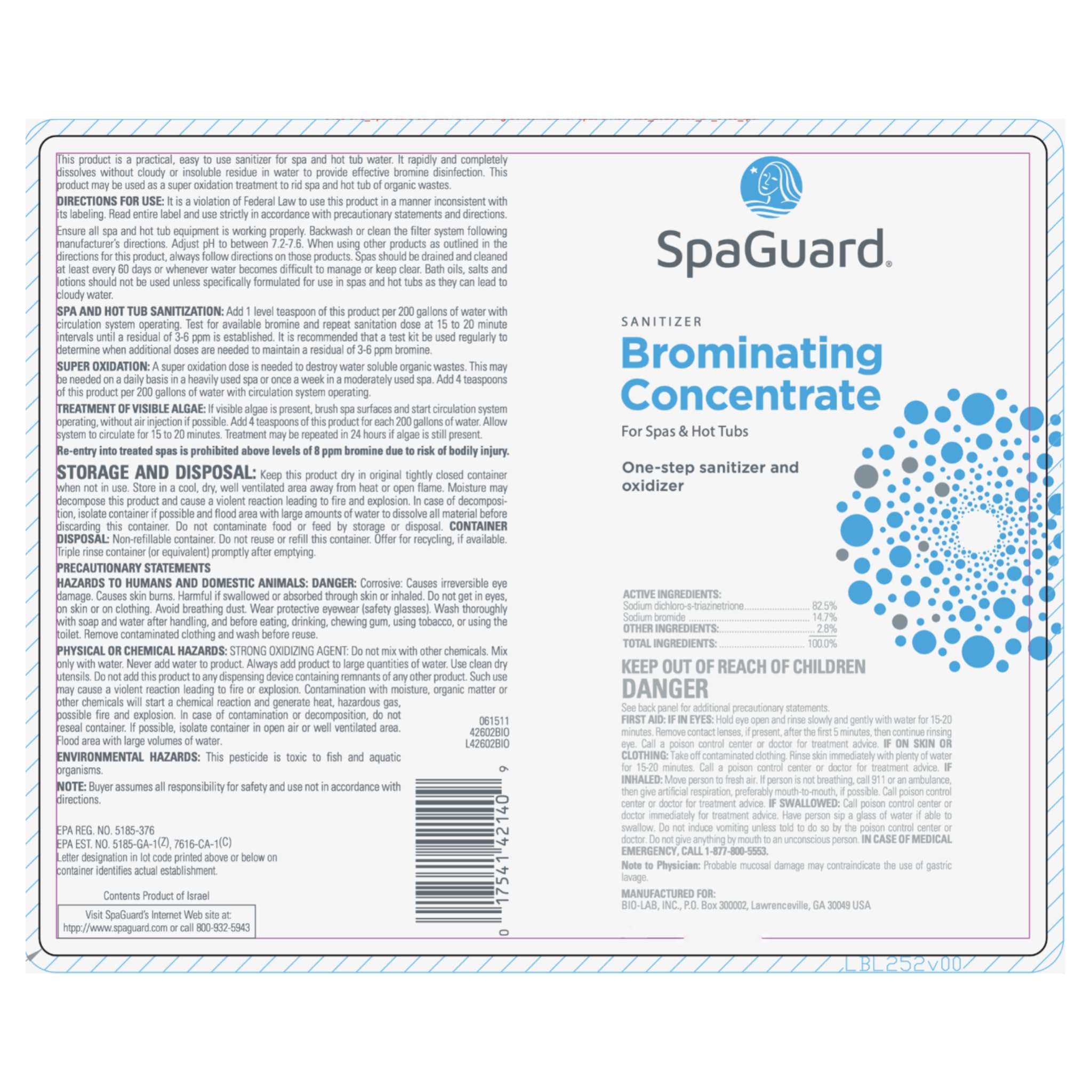 SpaGuard applied in a hot tub setting demonstrating cleaner water and improved soak comfort