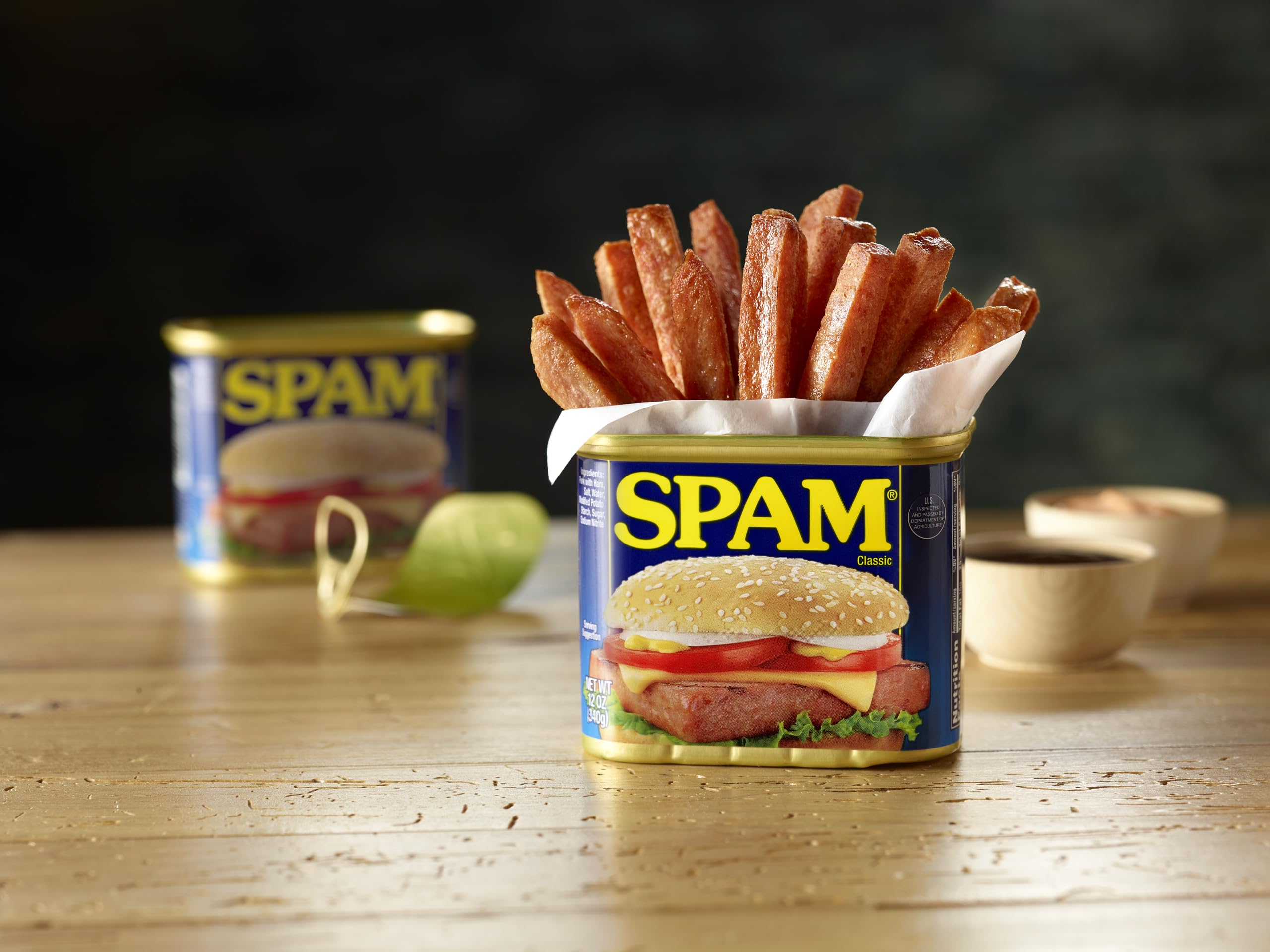SPAM salteado en sartén con vegetales, SPAM facilita comidas calientes rápidas
