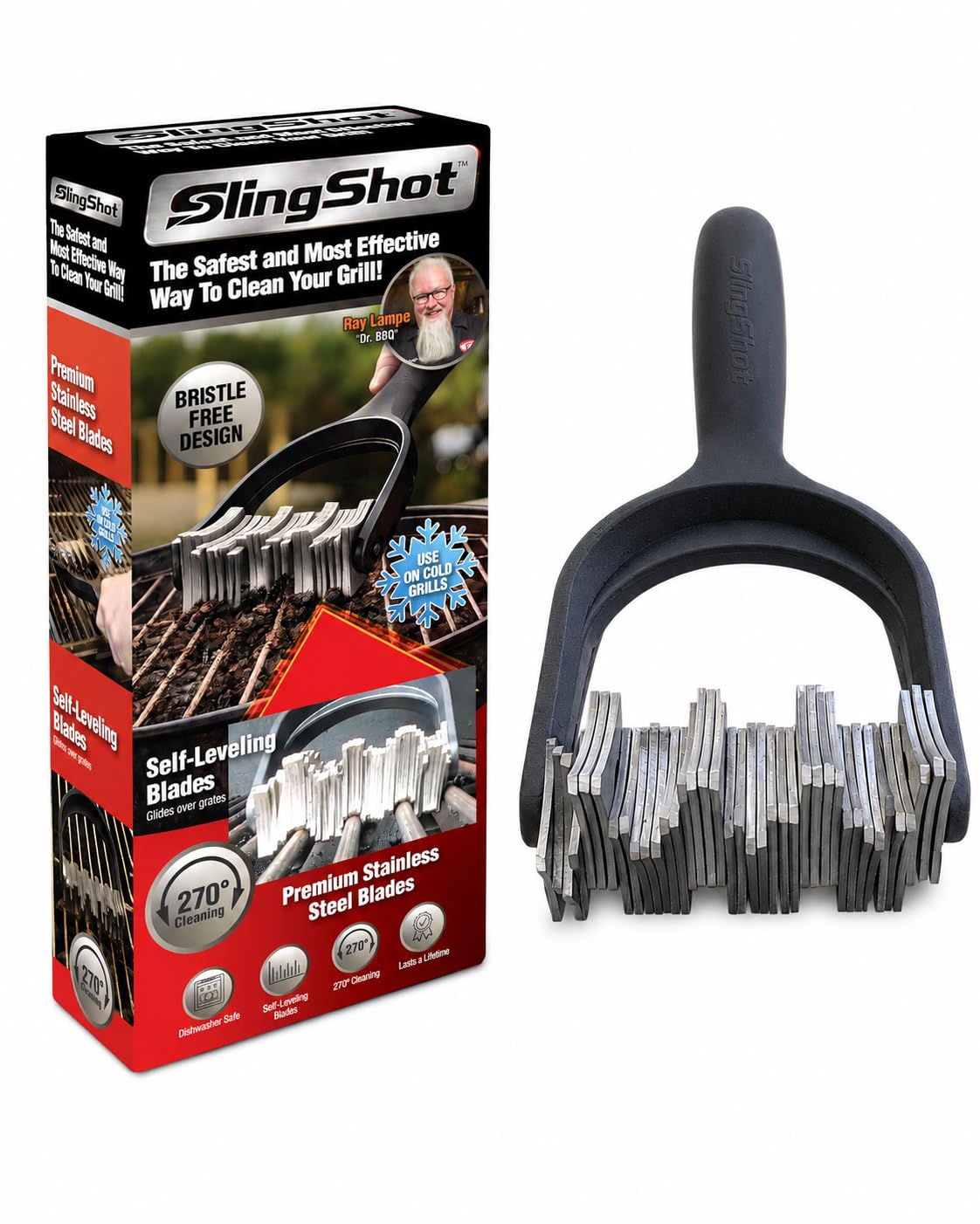 Spark Innovators Slingshot front view showing full cleaner for quick identification and benefit