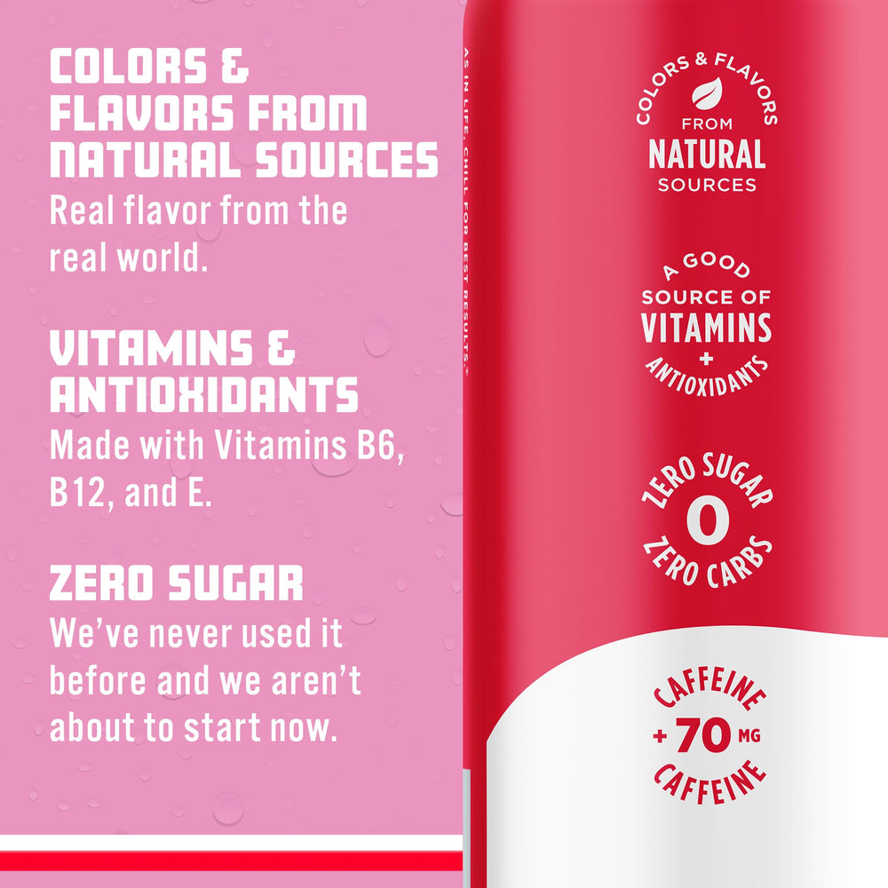 Sparkling Ice comparación de tamaño de lata para referencia visual