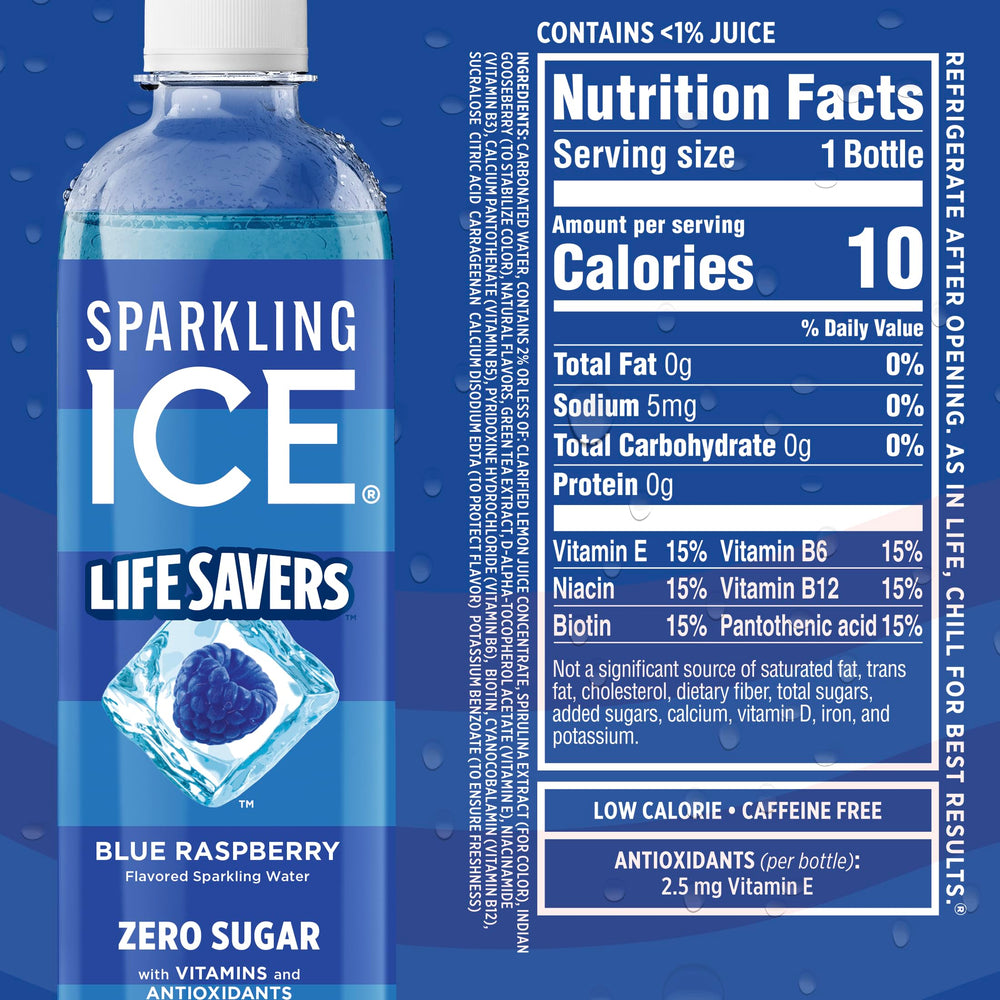 Sparkling Ice pack de 12 cajas listo para entrega y almacenaje cómodo