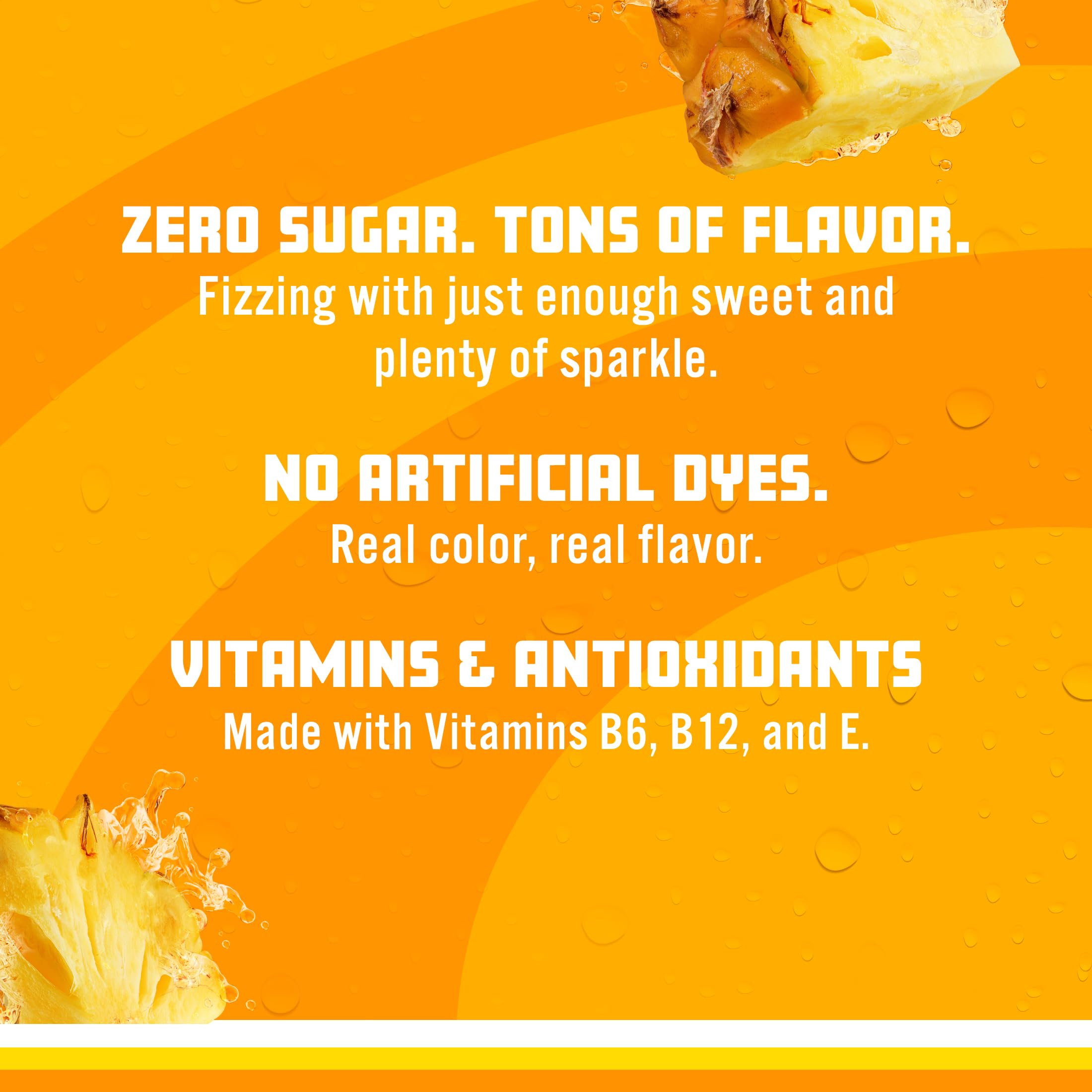 Sparkling Ice LIFESAVERS piña comparación de tamaño práctico y portátil