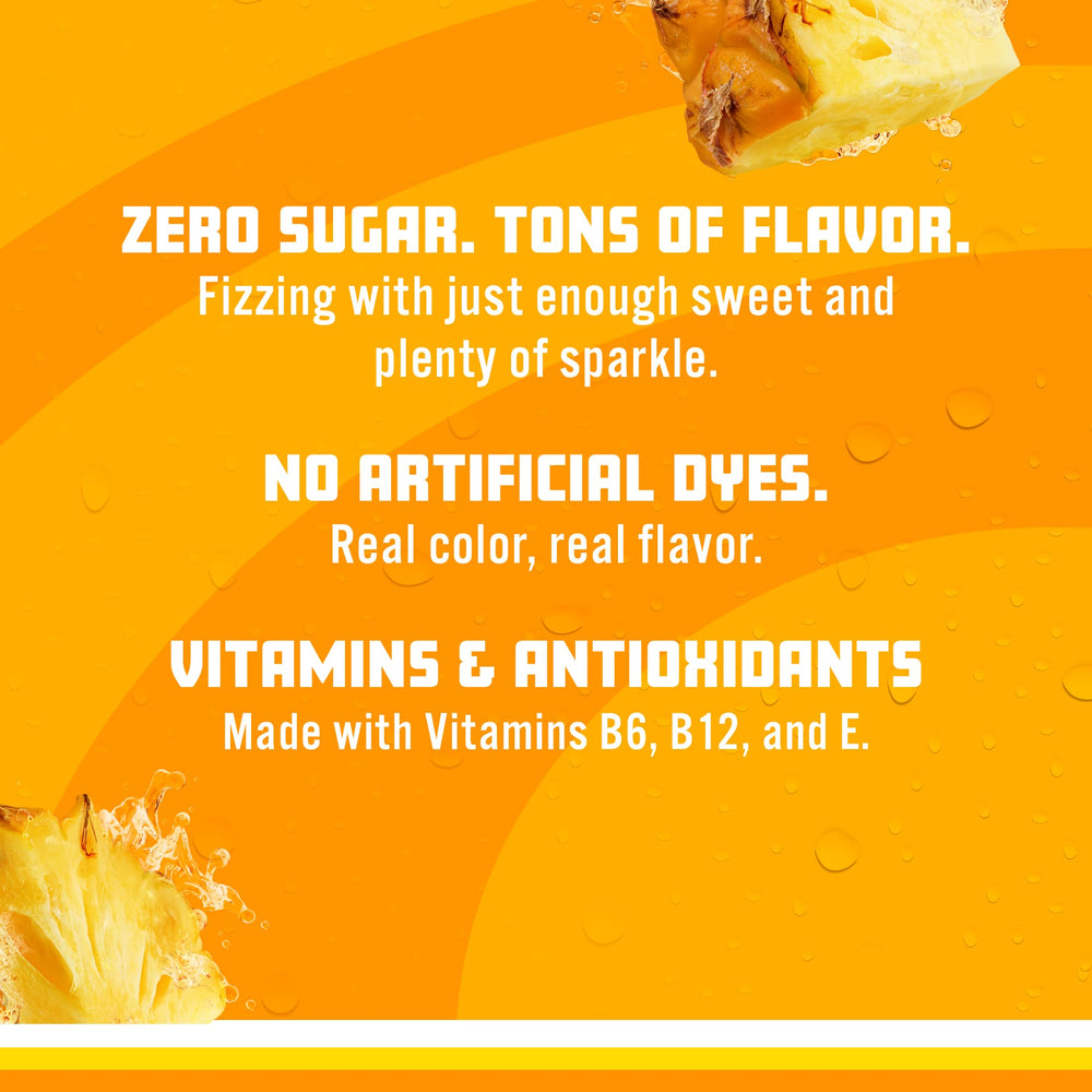 Sparkling Ice LIFESAVERS piña comparación de tamaño práctico y portátil