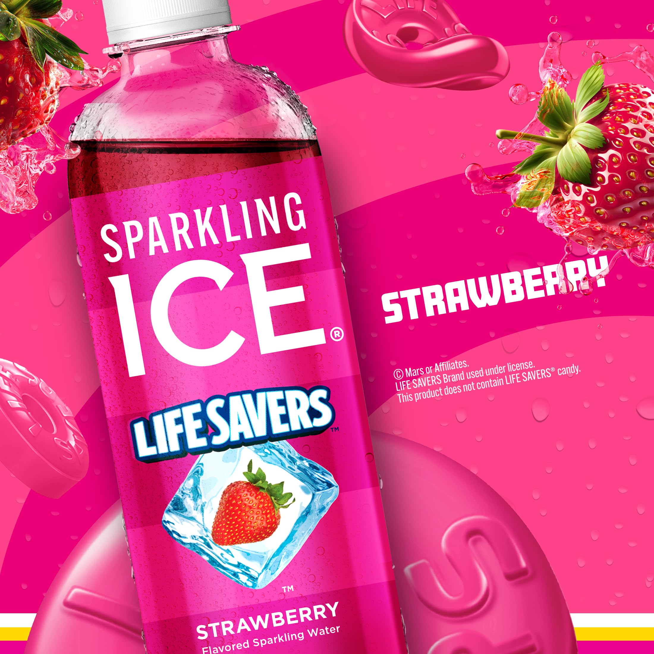 Sparkling Ice pack de 12 botellas, almacenamiento práctico y listo para fiestas