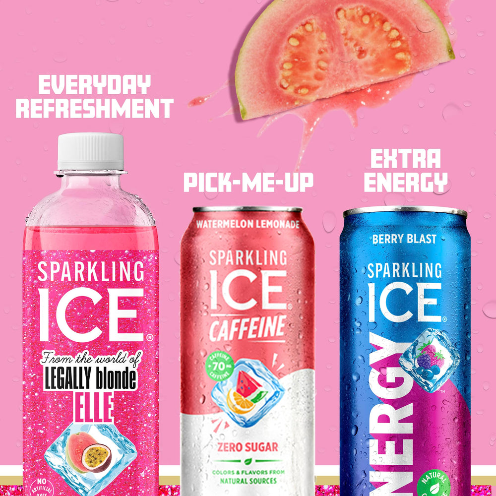Sparkling Ice pack de 12 botellas listo para almacenamiento y uso en eventos