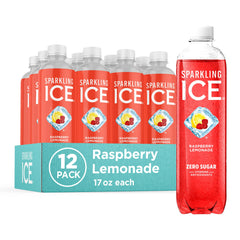 Sparkling Ice botella frontal mostrando color y diseño, refresco sabroso