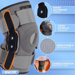 Sparthos primer plano del material cómodo y resistente