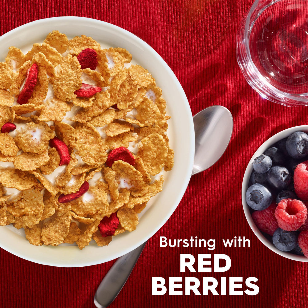 Kellogg's Special K cuchara con cereal y leche para un desayuno rápido y energético