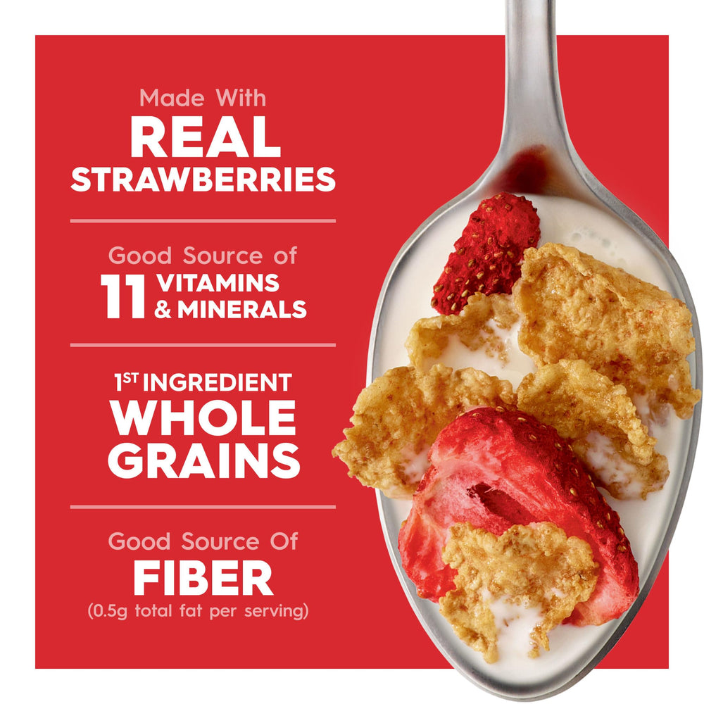 Kellogg's Special K etiqueta nutricional mostrando vitaminas, minerales y fibra