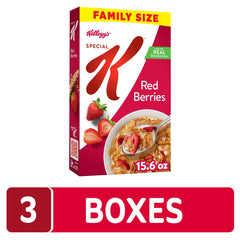 Kellogg's Special K detalle de rodajas reales de fresa que añaden sabor natural