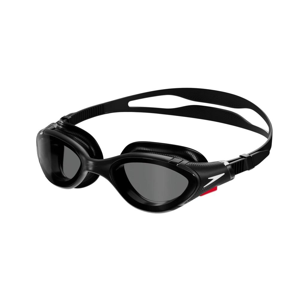 Speedo Biofuse 2.0 vista frontal con lente amplia para visión panorámica y comodidad