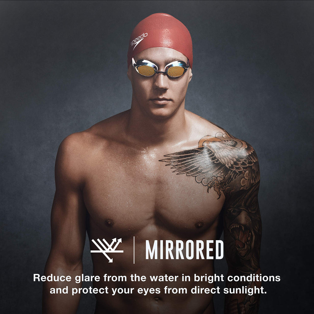 Speedo vista lateral con ajuste ceñido alrededor del ojo beneficioso