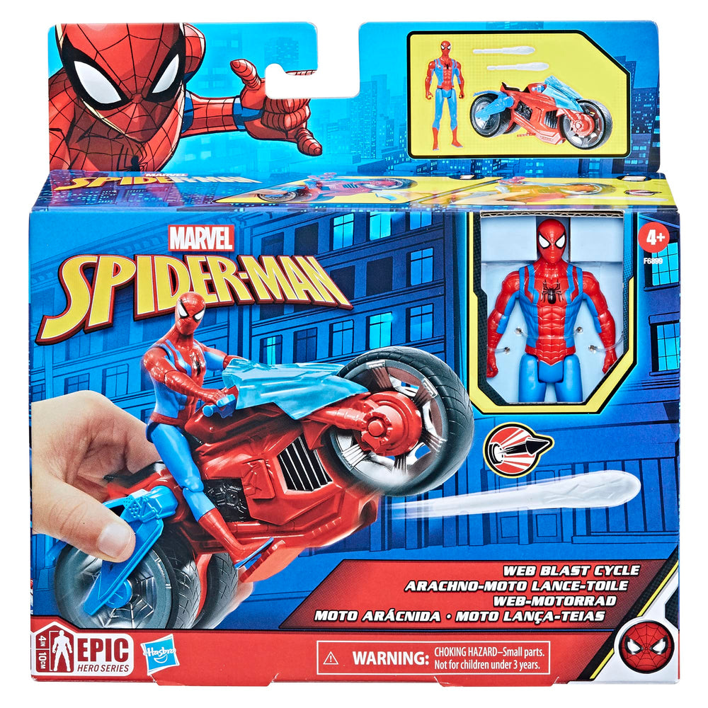 Spider-Man figura posando con articulación y poses dinámicas